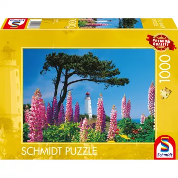 Schmidt Spiele Dornbusch Lighthouse, Hiddensee puzzle 1000 elementów