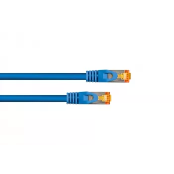 KABELMEISTER Kabel krosowy Cat.7 S/FTP, RJ45, TPE bezhalogenowy, niebieski, 2m