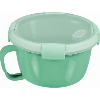 CURVER Smart To Go Noodles Food Bowl okrągła 0,9L Soft Green