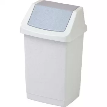 Kosz na śmieci CURVER Click-It 9L szary 22,9x18,9x38,1cm
