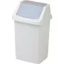Kosz na śmieci CURVER Click-It 9L szary 22,9x18,9x38,1cm