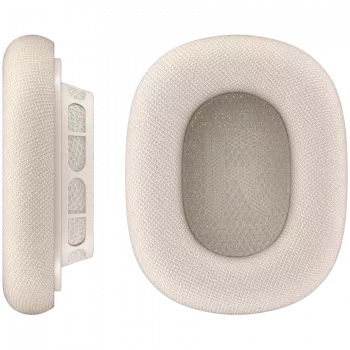 VONMÄHLEN Poduszki powietrzne do AirPods Max, szampan - wysokiej jakości skóra proteinowa i pianka z pamięcią kształtu, wymienne poduszki nauszne