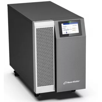 PowerWalker VFI 30K TAP PF1 3/3 BE Online Double-Conversion UPS, 30kVA/30kW, 3-fazowy wej/wyj, Tower, zewnętrzne akumulatory