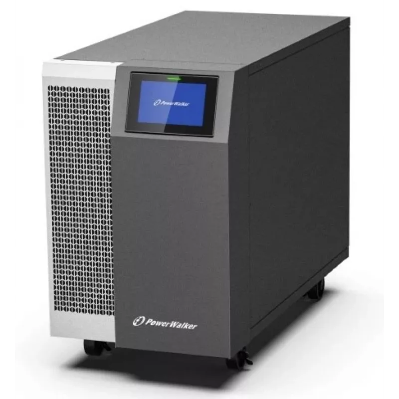 PowerWalker VFI 30K TAP PF1 3/3 BE Online Double-Conversion UPS, 30kVA/30kW, 3-fazowy wej/wyj, Tower, zewnętrzne akumulatory