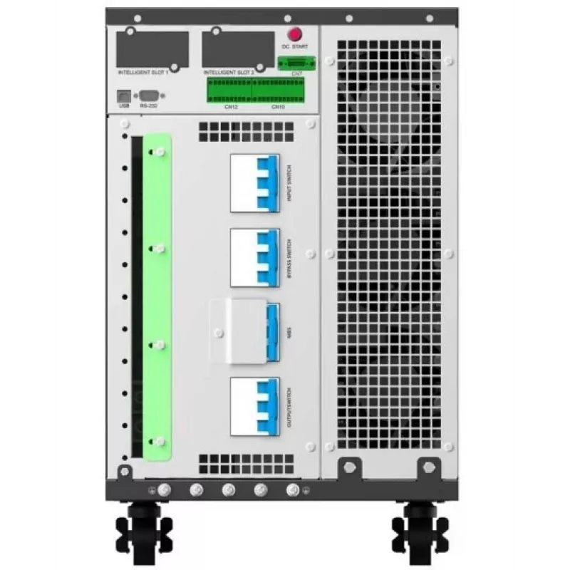 PowerWalker VFI 30K TAP PF1 3/3 BE Online Double-Conversion UPS, 30kVA/30kW, 3-fazowy wej/wyj, Tower, zewnętrzne akumulatory