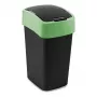 Kosz na śmieci Curver Flip Bin 25L czarno-zielony