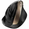 UNITEK Genius Ergo 8250S Bezprzewodowa Mysz Ergonomiczna Czarno-Złota 1600DPI