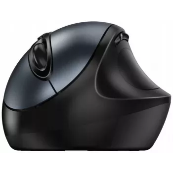 UNITEK Genius Ergo 8300S Bezprzewodowa Mysz Ergonomiczna, 1600 DPI, Czarno/Szara
