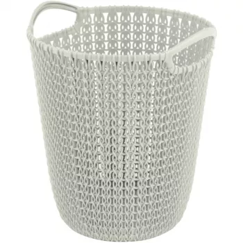 CURVER Knit Kosz na Papier 7L Biały 23x24x27cm