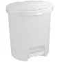 CURVER Deco Bin Kosz na śmieci z pedałem 25L 36x41cm Biały