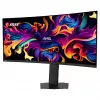 MSI 34-calowy monitor gamingowy QD-OLED UWQHD 280Hz Curved (9S6-3DE39T-003)