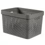 CURVER Infinity Recycled Box 17L 36x27x22cm Ciemnoszary