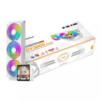 DarkFlash DV360S MAX White 360mm ARGB AIO chłodzenie wodne CPU