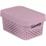 CURVER Infinity Recycled 4,5L Różowe Pudełko do Przechowywania 27x19x12cm