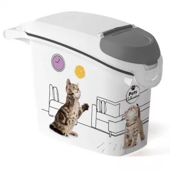 CURVER Pets Life pojemnik na karmę dla psów i kotów 6 kg 15 l szczelny 23x50x36 cm