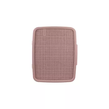 CURVER Kosz na pranie Jute 58L Różowy 43x34x60cm