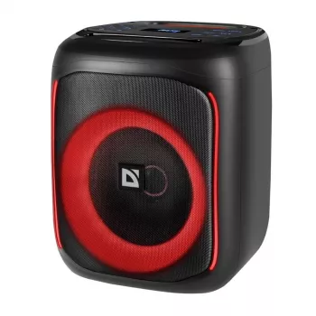 Defender BOOMER 50 Głośnik Bluetooth 50W MP3/FM/SD/USB/AUX/TWS/LED/MIC Karaoke Czarny