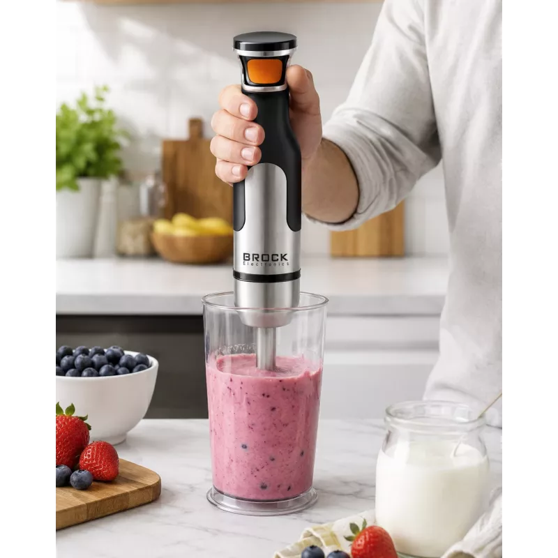 Brock HBS 6001 WH Blender ręczny 300 W Biały