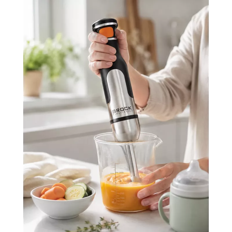Brock HBS 6001 WH Blender ręczny 300 W Biały