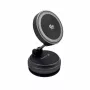Evelatus Qi2 25W magnetyczna ładowarka samochodowa bezprzewodowa z kablem USB-C spiralnym AutoSpring 1,2m czarna