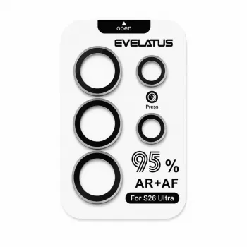 Evelatus Samsung Galaxy S26 Ultra Ochrona Obiektywu Aparatu Armor Black