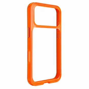 Evelatus Apple iPhone 17 Pro LiveCase Hybrydowe Etui z Podstawką PC+TPU Pomarańczowe