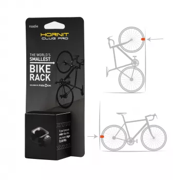 Hornit CLUG PRO Roadie Black S 7761RCP - 23mm-32mm (1-1.25) Uchwyt do przechowywania roweru