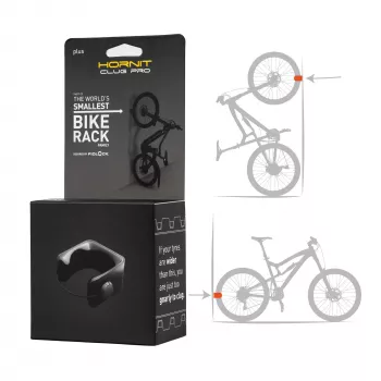 Hornit CLUG PRO MTB Plus system przechowywania roweru - czarny, XXL (pasuje na opony 2,3 inch-3,3 inch) 7765PCP