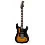 Stagg SES-60 SNB Gitara elektryczna - Sonic Blue, przetworniki SSS, korpus olcha