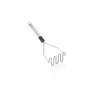LEIFHEIT ProLine Tłuczek do ziemniaków 103032 – stal nierdzewna 18/10, ergonomiczna czarna rączka, zmywarka, 285 mm