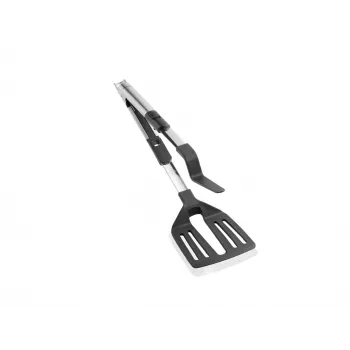 Leifheit ProLine 2-w-1 Łopatka i Trymer, Stal Nierdzewna, 30,5 cm