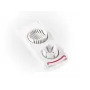 LEIFHEIT Egg Cutter Combi – 2-w-1 Krajalnica i Klinownik do Jajek, Biały