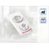 LEIFHEIT Egg Cutter Combi – 2-w-1 Krajalnica i Klinownik do Jajek, Biały
