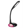 Lampa biurkowa LED Activejet AJE-VENUS RGB Czarna z podstawą RGB, 7W światło główne, 3W podstawa RGB, 400lm, 3000K/4500K/6000K, sterowanie dotykowe, elastyczne ramię