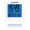 Blaupunkt CL02WH Biały budzik LED z radiem FM, podwójnym alarmem, ładowaniem USB, wyświetlaczem temperatury