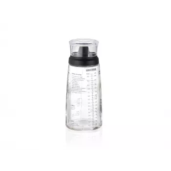 LEIFHEIT Shaker do sosów sałatkowych 300 ml, Przezroczysty/Zielony