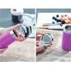 LEIFHEIT Thermos Flip 350 ml fioletowy termos próżniowy