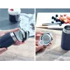 LEIFHEIT Thermos Flip 350 ml ciemnoniebieski próżniowy stalowy kubek termiczny