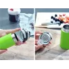 LEIFHEIT Thermo Mug Flip 350ml Zielony - Dwukubkowy Termos Próżniowy Kubek Podróżny, Szczelny, Picie 360°