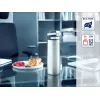 LEIFHEIT Kubek termiczny Flip 600 ml Srebrny