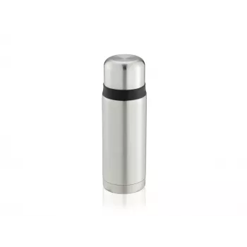 LEIFHEIT Thermos Coco 0,75L szklany wkład stalowy termos próżniowy, stal nierdzewna, srebrny