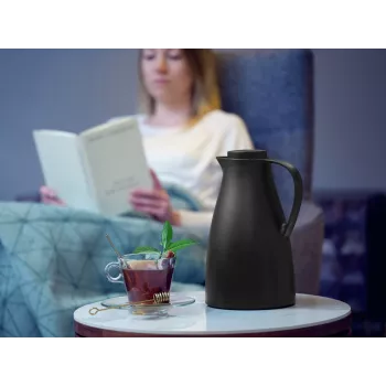 LEIFHEIT Thermos Harmonic Czarny 1L Dzbanek Termiczny z Izolacją Próżniową