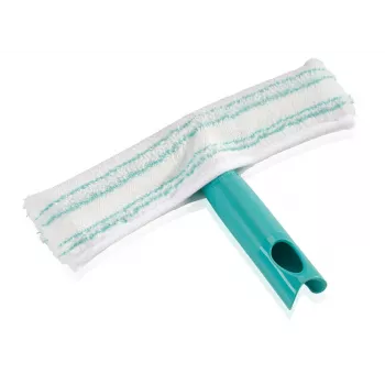 LEIFHEIT Zapasowa nakładka z mikrofibry do myjki do okien M, 32 cm, biało-turkusowa