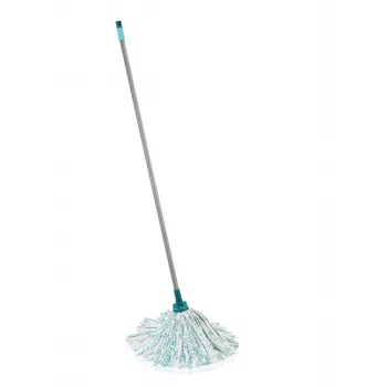 LEIFHEIT Classic Mop ze stalowym trzonkiem 140 cm i chłonną głowicą wiskozową