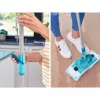 LEIFHEIT Zestaw do mycia podłóg Clean Twist M Ergo z Power Cleaner 1L, system mopa obrotowego, zielono-biały