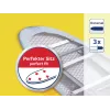 LEIFHEIT Zapięcia do pokrowca na deskę do prasowania (zestaw 4 szt., białe, elastyczne paski z klipsami)