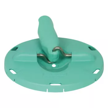 LEIFHEIT Basic Clean Twist system mopa z wirówką, teleskopowy uchwyt, mikrofibrowa końcówka płaska, wiadro 20L, biały/turkusowy