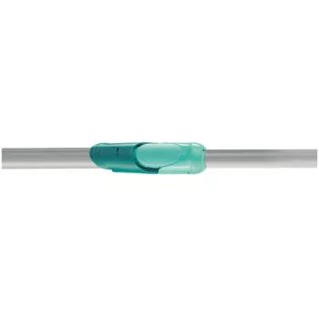 LEIFHEIT Clean Twist Set Spin Mop z wiadrem – Mikrofibra Mop Płaski, Teleskopowy Uchwyt, Głowica 33 cm, Wiadro 20 L, Turkusowo/Szary