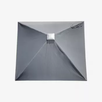 LEIFHEIT Roof LinoProtect 400 Suszarka obrotowa z dachem ochronnym, 40 m długości suszenia, 4 linki, rama aluminiowa, srebrny/szary