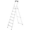 Hailo L40 StandardLine 4-stopniowa drabina aluminiowa z poręczą bezpieczeństwa, 150 kg, EN 131